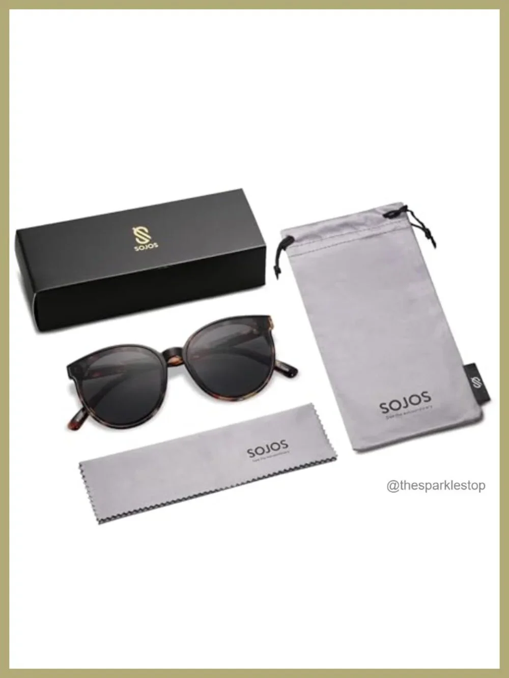Vintage Round Sunglasses UV400 Protection Oversized Shades for Women Men